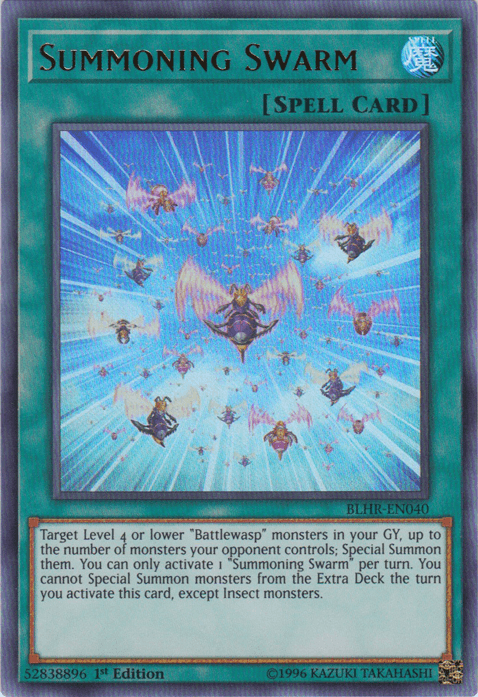 Summoning Swarm [BLHR-EN040] Ultra Rare - Doe's Cards