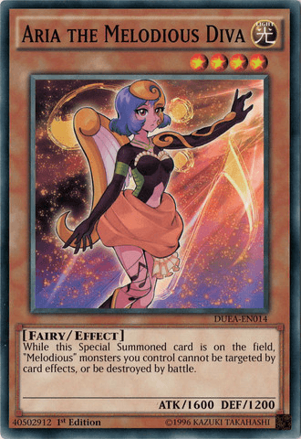 Aria the Melodious Diva [DUEA-EN014] Common - Doe's Cards