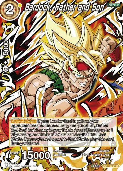 Bardock, Father and Son (Reprint) (DB1-100) [Battle Evolution Booster] - Doe's Cards