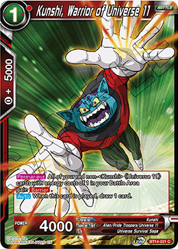 Kunshi, Warrior of Universe 11 (BT14-021) [Cross Spirits] - Doe's Cards