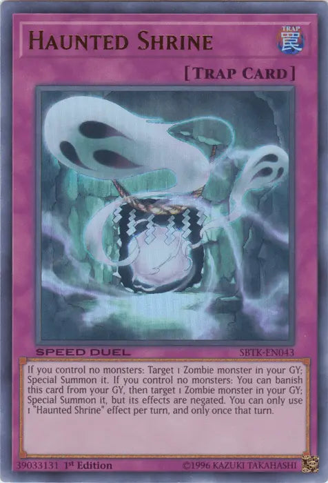 Haunted Shrine [SBTK-EN043] Ultra Rare - Doe's Cards