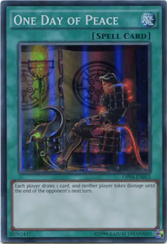 One Day of Peace [OP04-EN012] Super Rare - Doe's Cards