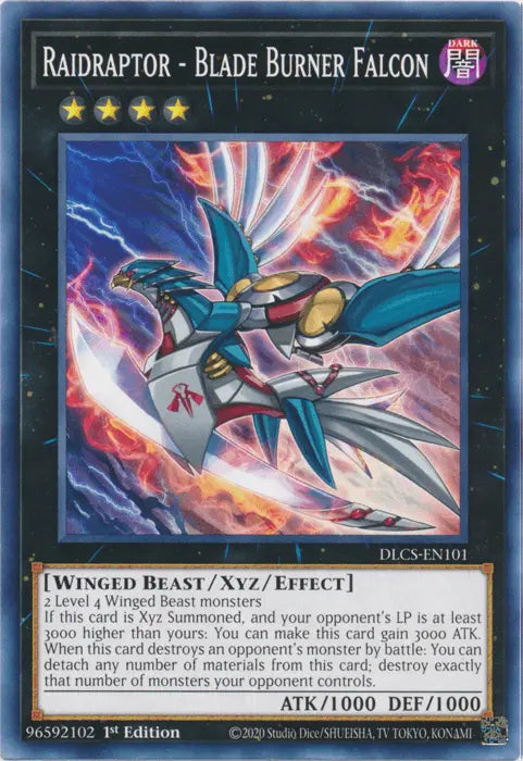 Raidraptor - Blade Burner Falcon [DLCS-EN101] Common - Doe's Cards