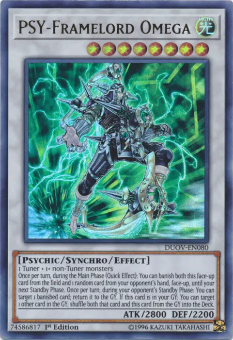 PSY-Framelord Omega [DUOV-EN080] Ultra Rare - Doe's Cards