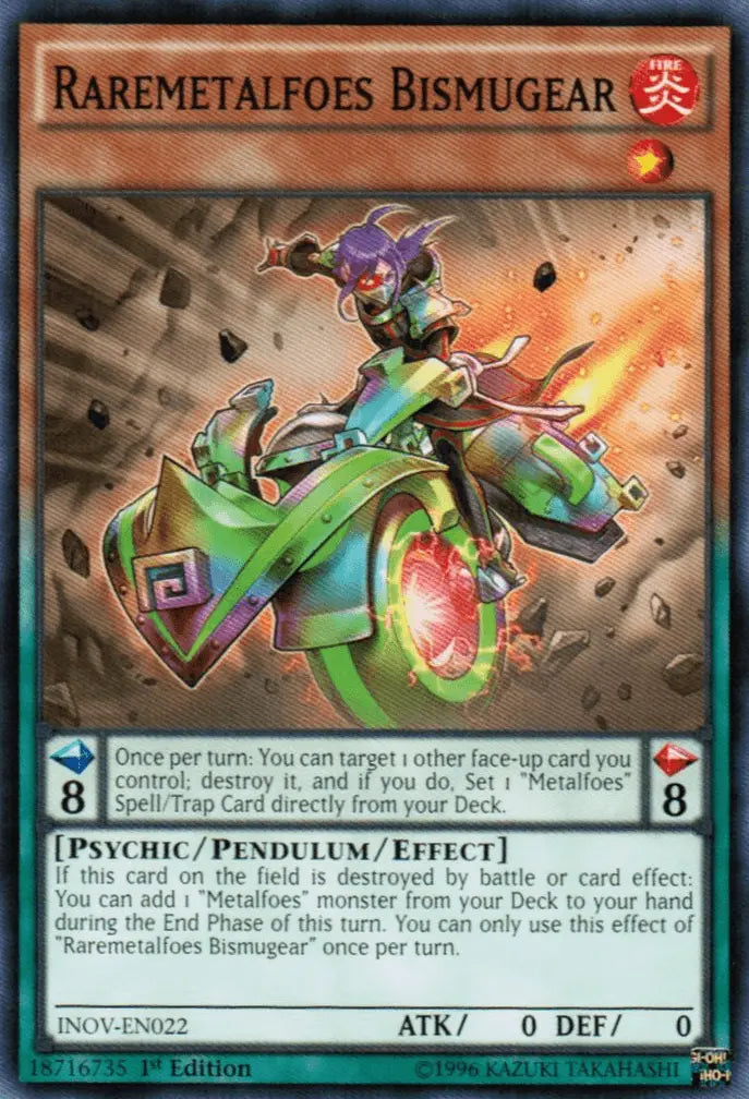 Raremetalfoes Bismugear [INOV-EN022] Common - Doe's Cards