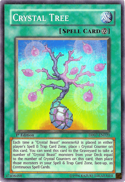 Crystal Tree [DP07-EN020] Super Rare - Doe's Cards