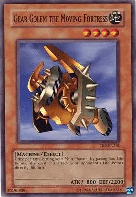 Gear Golem the Moving Fortress [DR2-EN130] Super Rare - Doe's Cards