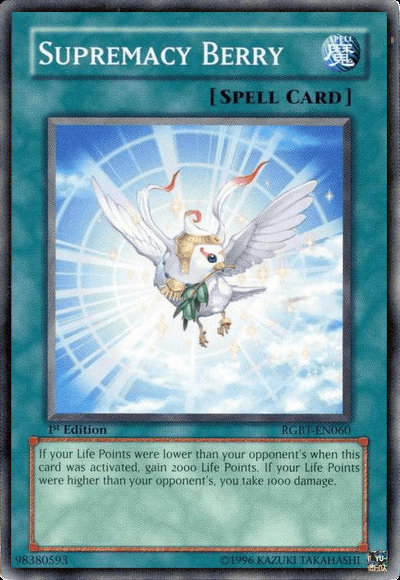 Supremacy Berry [RGBT-EN060] Common - Doe's Cards