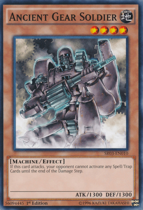 Ancient Gear Soldier [SR03-EN010] Common - Doe's Cards