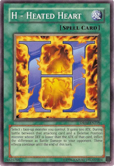 H - Heated Heart [DR04-EN218] Common - Doe's Cards