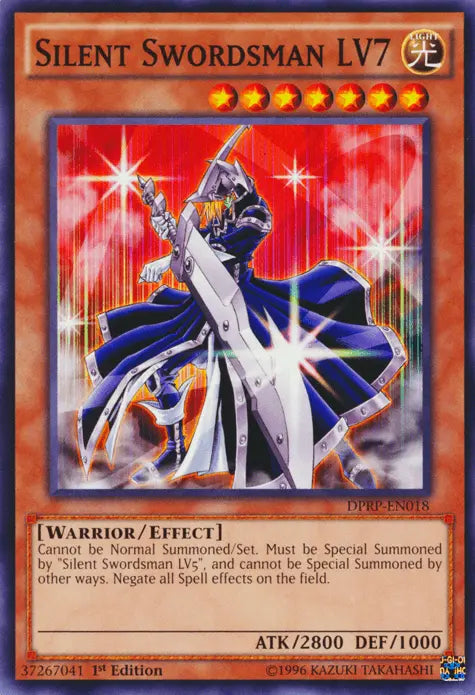 Silent Swordsman LV7 [DPRP-EN018] Common - Doe's Cards