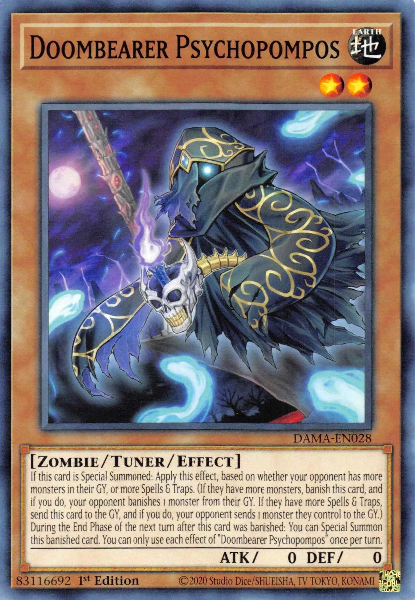 Doombearer Psychopompos [DAMA-EN028] Common - Doe's Cards