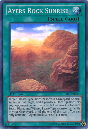 Ayers Rock Sunrise [DRLG-EN020] Super Rare - Doe's Cards