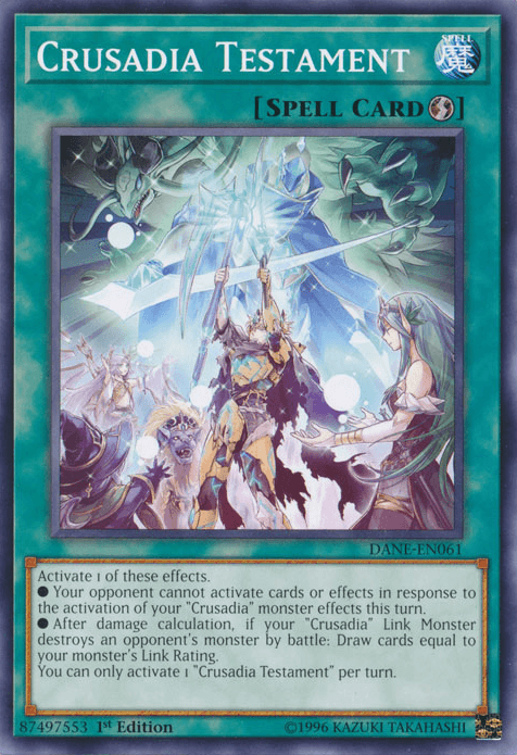 Crusadia Testament [DANE-EN061] Common - Doe's Cards