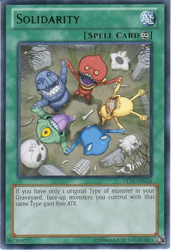 Solidarity (Green) [DL15-EN016] Rare - Doe's Cards