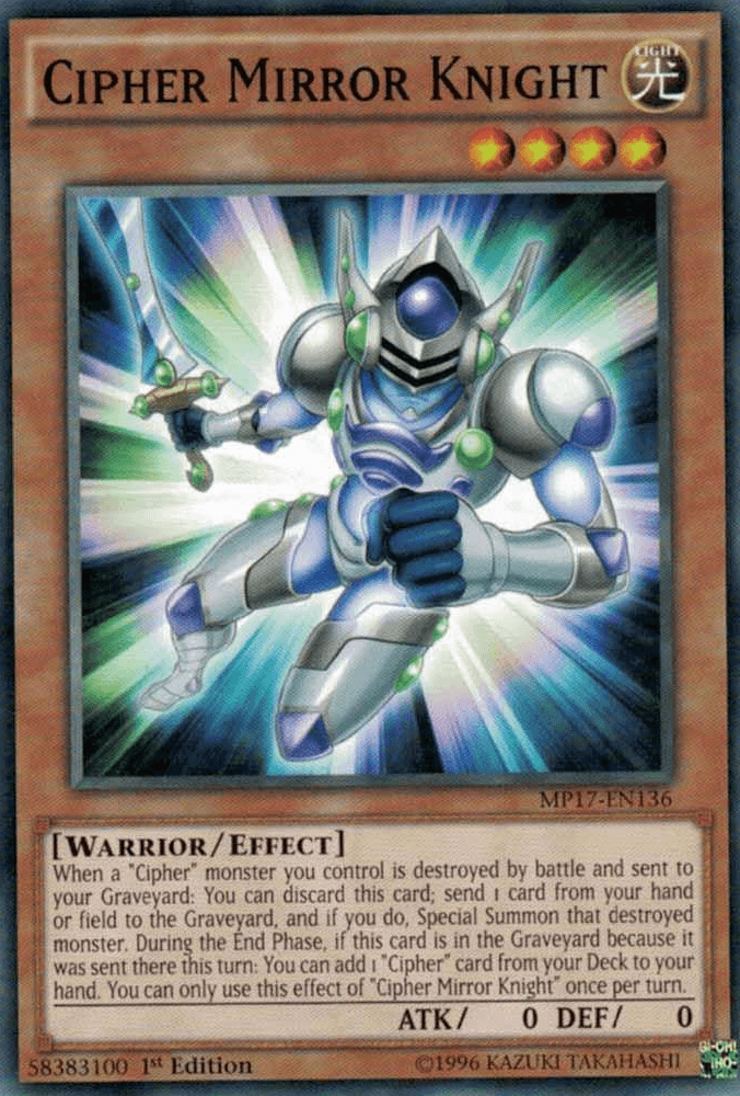 Cipher Mirror Knight [MP17-EN136] Common - Doe's Cards