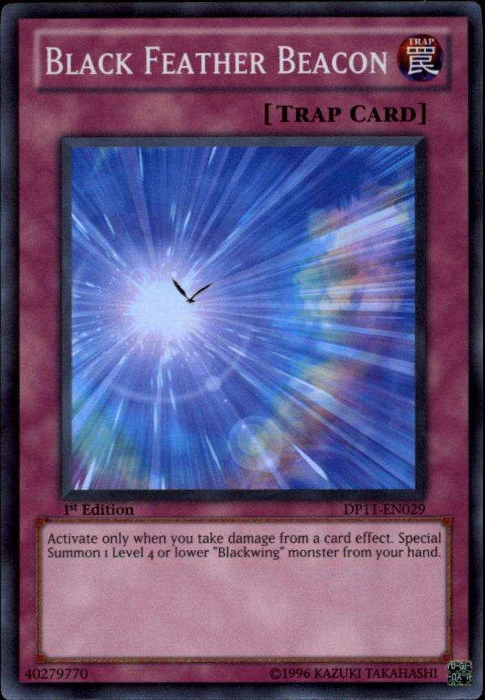 Black Feather Beacon [DP11-EN029] Super Rare - Doe's Cards