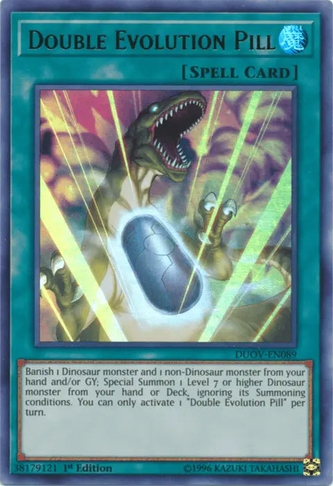 Double Evolution Pill [DUOV-EN089] Ultra Rare - Doe's Cards