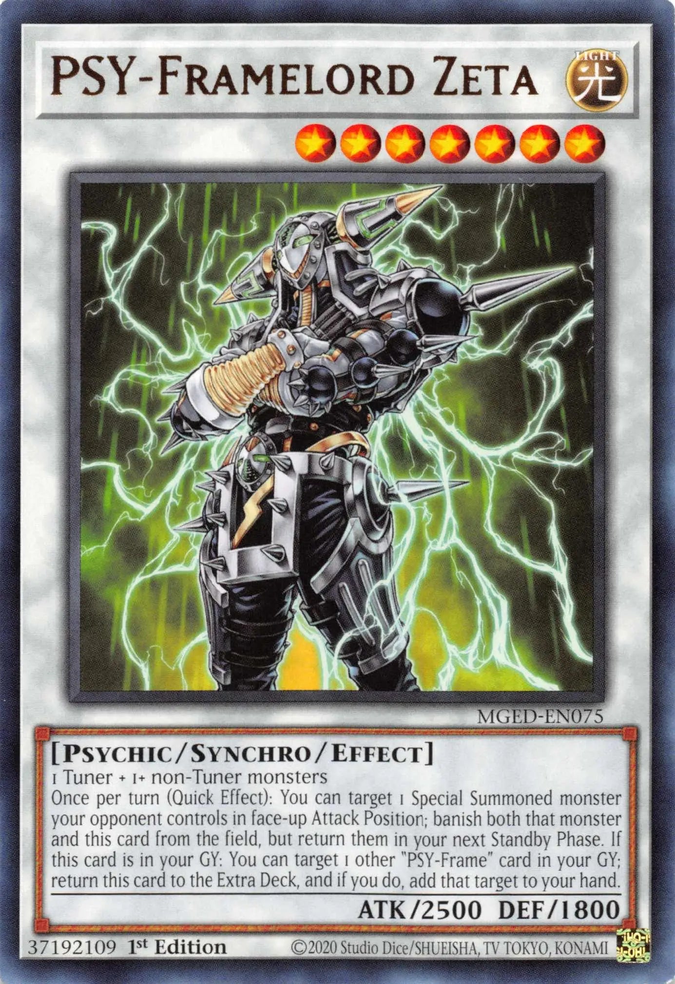 PSY-Framelord Zeta [MGED-EN075] Rare - Doe's Cards