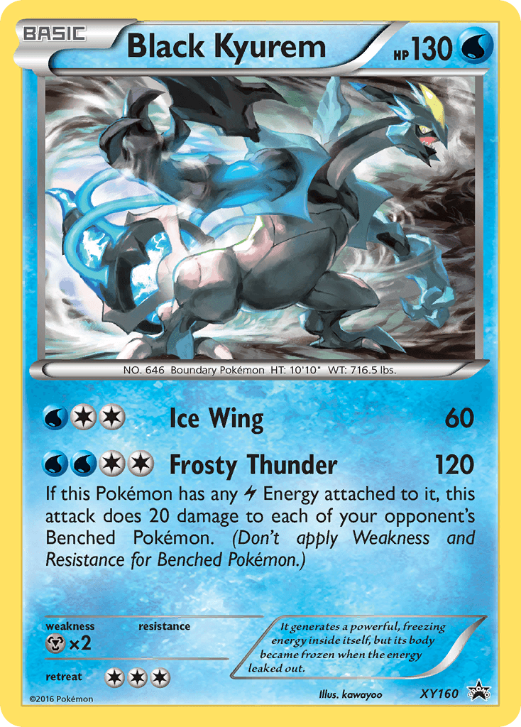 Black Kyurem (XY160) [XY: Black Star Promos] - Doe's Cards