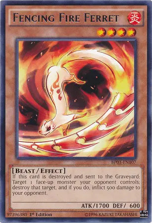 Fencing Fire Ferret [BP03-EN107] Rare - Doe's Cards