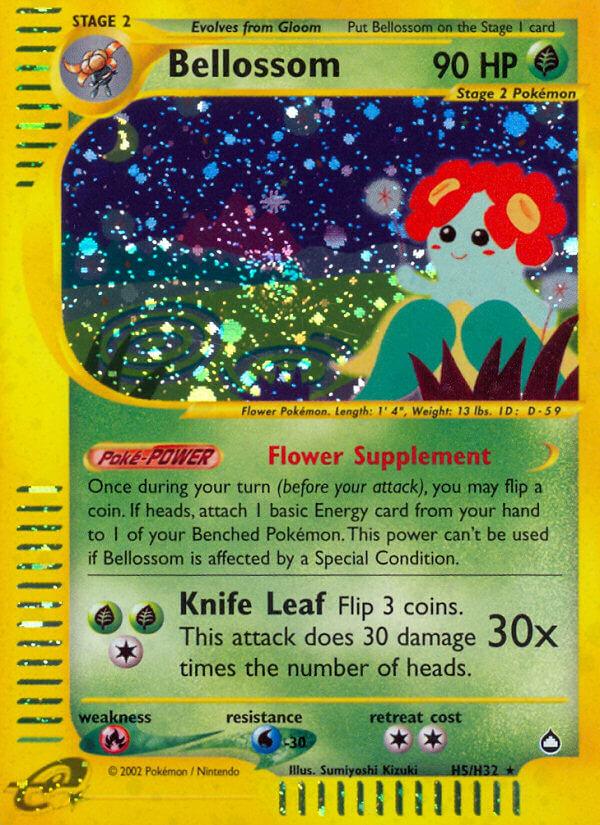Bellossom (H5/H32) [Aquapolis] - Doe's Cards