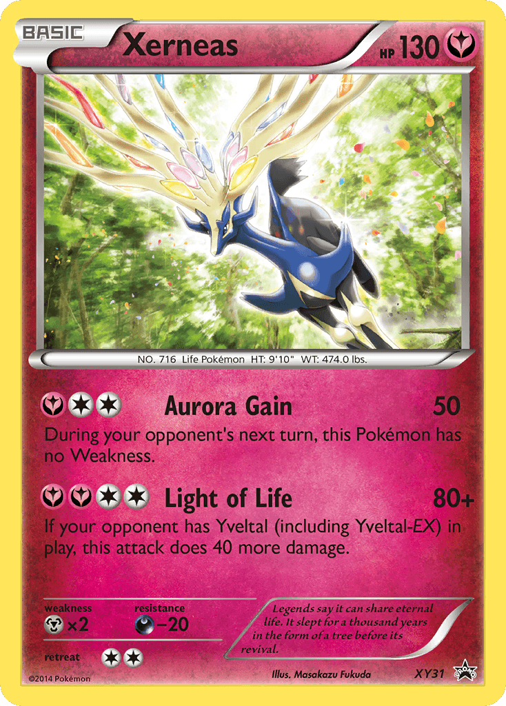 Xerneas (XY31) [XY: Black Star Promos] - Doe's Cards