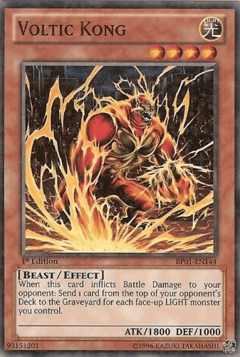 Voltic Kong [BP01-EN144] Starfoil Rare - Doe's Cards