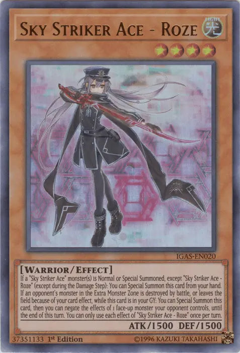 Sky Striker Ace - Roze [IGAS-EN020] Ultra Rare - Doe's Cards