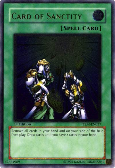 Card of Sanctity [TLM-EN037] Ultimate Rare - Doe's Cards