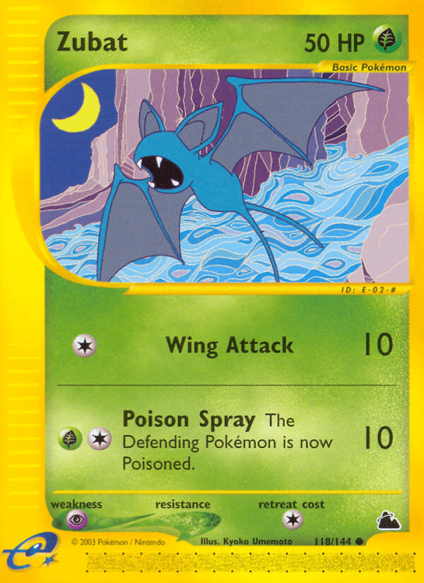 Zubat (118/144) [Skyridge] - Doe's Cards