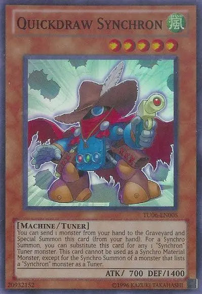 Quickdraw Synchron [TU06-EN005] Super Rare - Doe's Cards