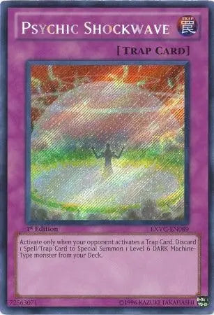 Psychic Shockwave [EXVC-EN089] Secret Rare - Doe's Cards