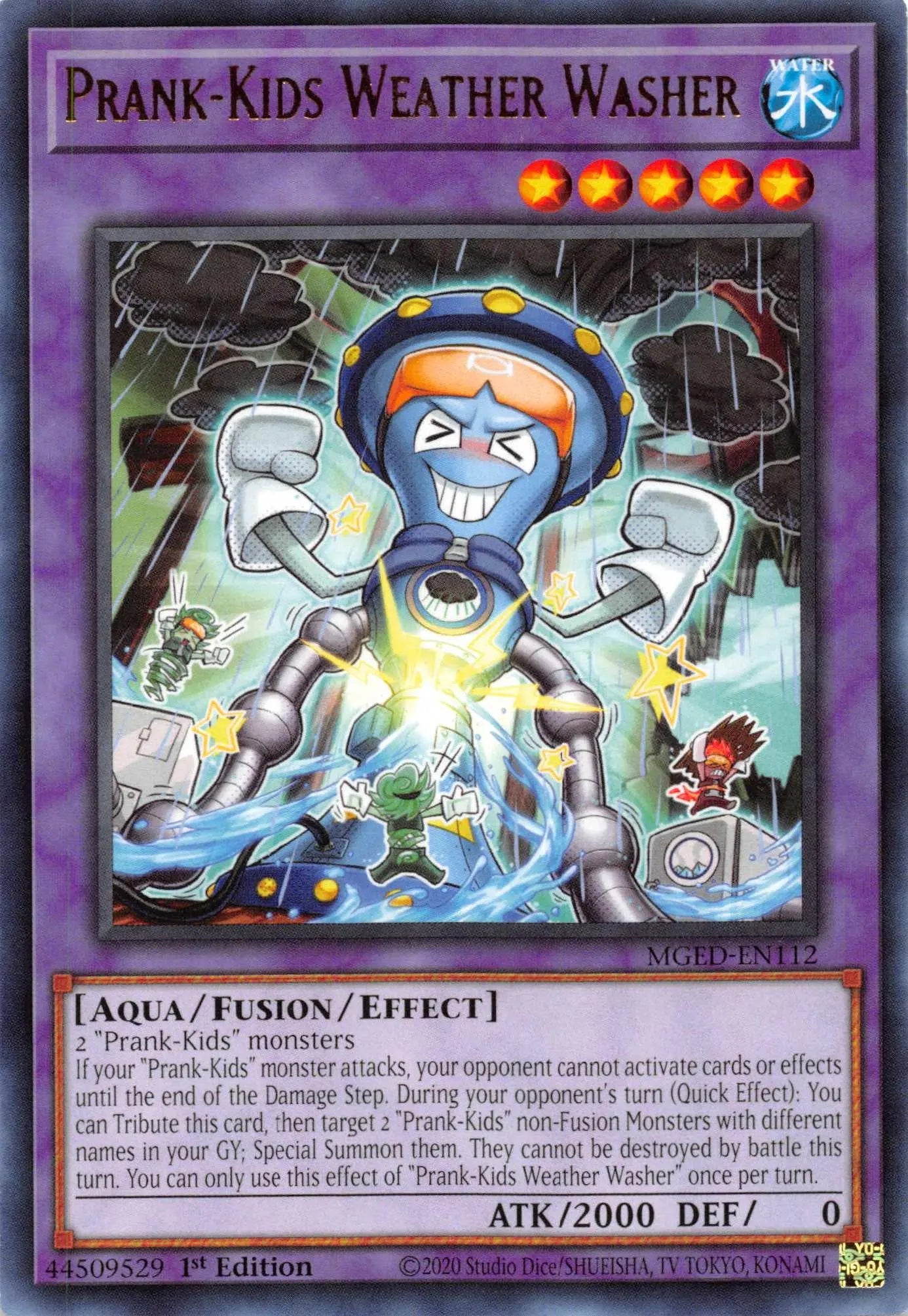 Prank-Kids Weather Washer [MGED-EN112] Rare - Doe's Cards