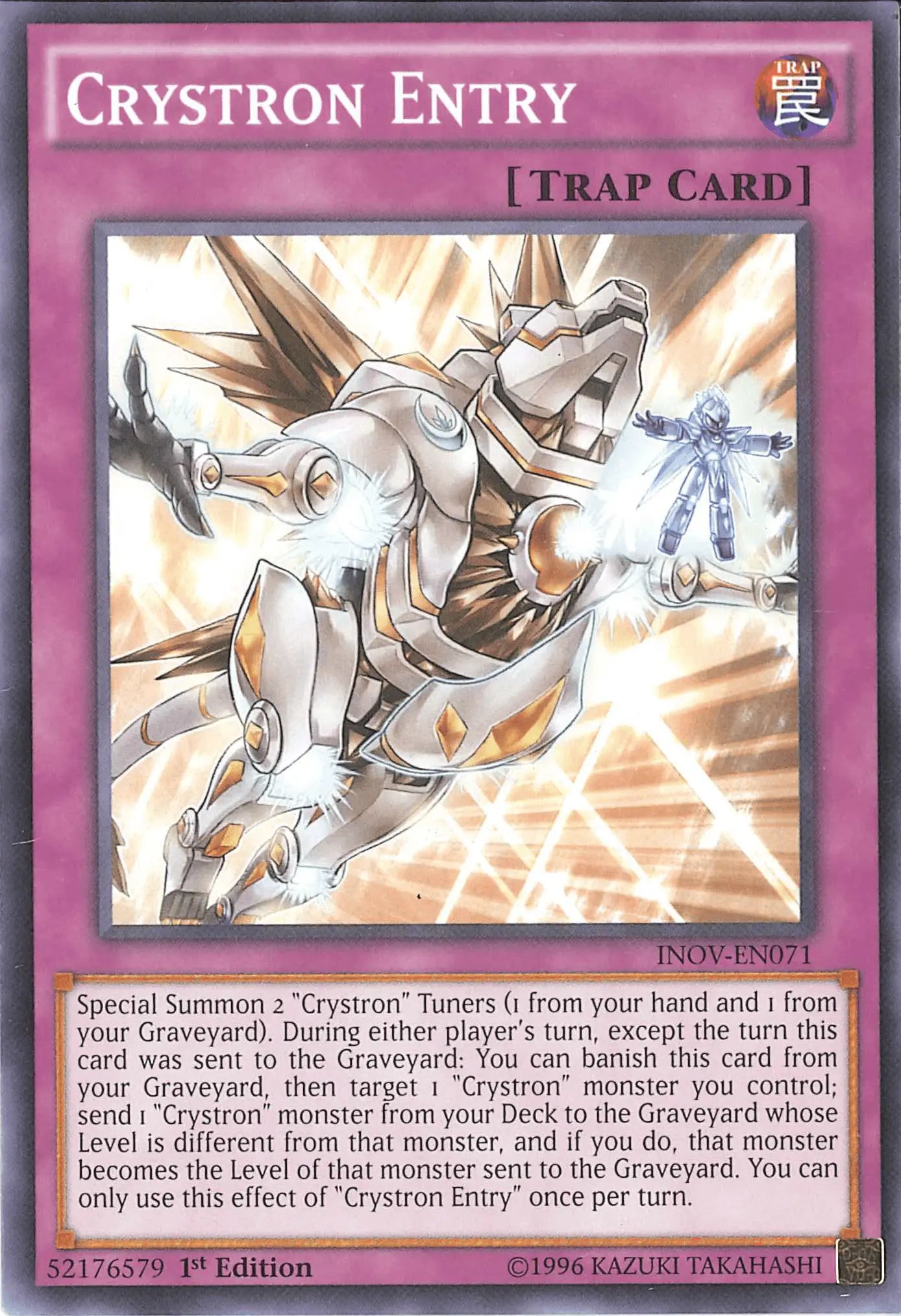 Crystron Entry [INOV-EN071] Common - Doe's Cards