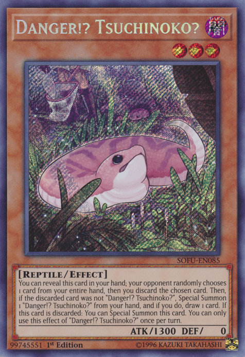 Danger!? Tsuchinoko? [SOFU-EN085] Secret Rare - Doe's Cards