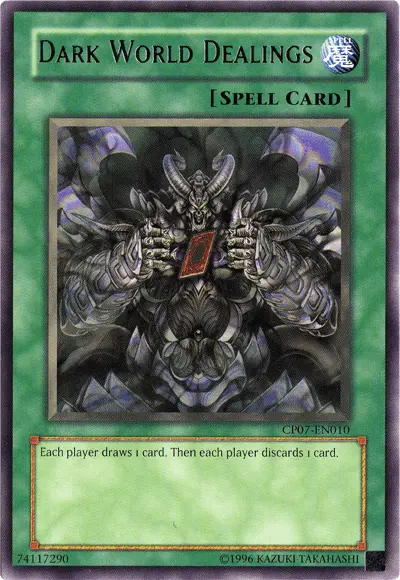 Dark World Dealings [CP07-EN010] Rare - Doe's Cards