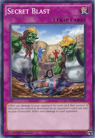 Secret Blast [MP16-EN104] Common - Doe's Cards