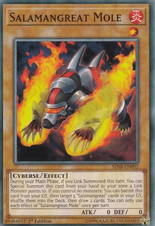 Salamangreat Mole [SDSB-EN002] Common - Doe's Cards