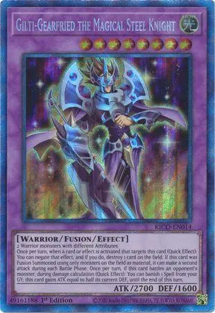 Gilti-Gearfried the Magical Steel Knight (Collector's Rare) [KICO-EN014] Collector's Rare - Doe's Cards
