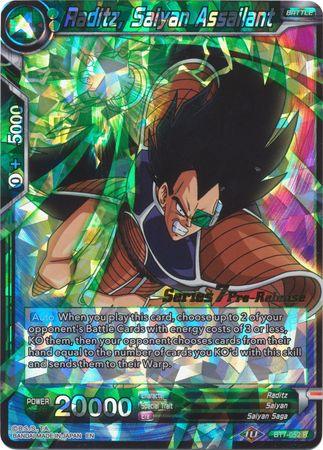 Raditz, Saiyan Assailant (BT7-052_PR) [Assault of the Saiyans Prerelease Promos] - Doe's Cards