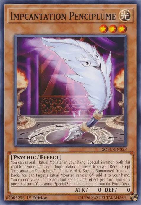 Impcantation Penciplume [SOFU-EN023] Common - Doe's Cards