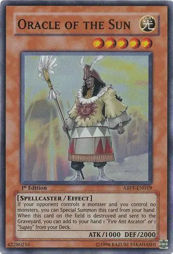Oracle of the Sun [ABPF-EN019] Super Rare - Doe's Cards