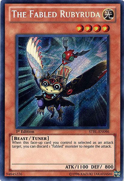 The Fabled Rubyruda [STBL-EN096] Secret Rare - Doe's Cards