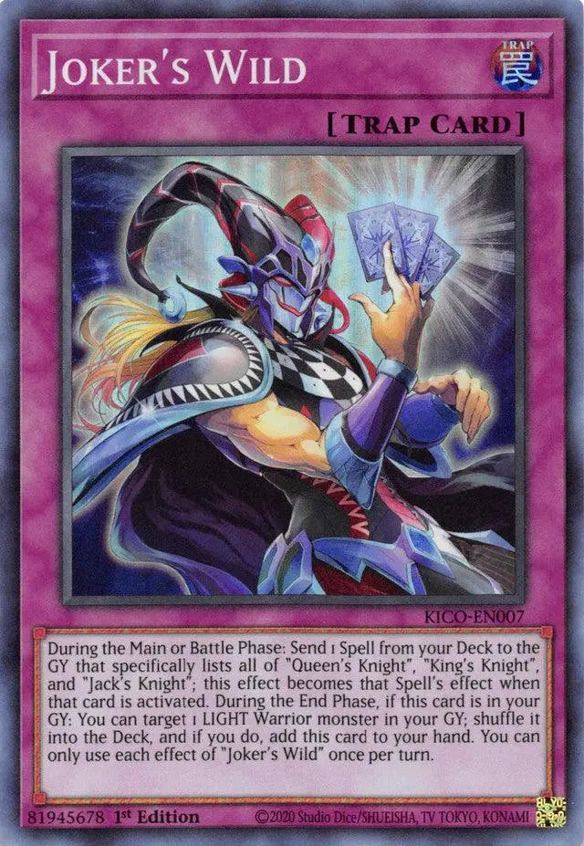 Joker's Wild (Super Rare) [KICO-EN007] Super Rare - Doe's Cards