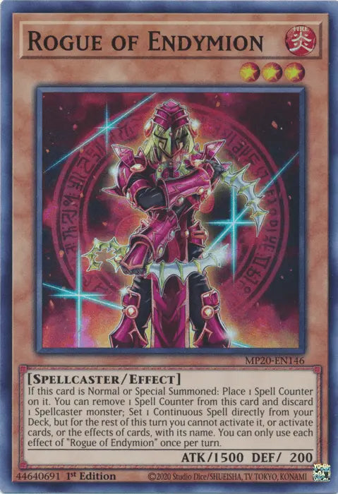 Rogue of Endymion [MP20-EN146] Super Rare - Doe's Cards
