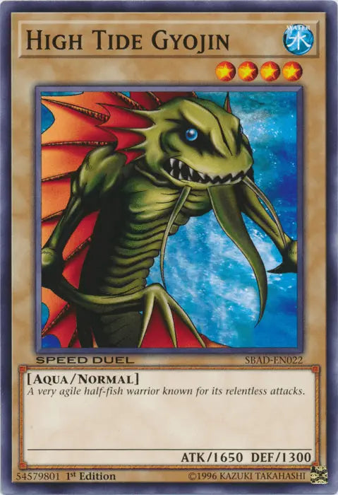 High Tide Gyojin [SBAD-EN022] Common - Doe's Cards