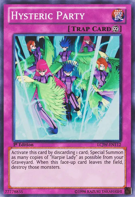 Hysteric Party [LCJW-EN112] Super Rare - Doe's Cards