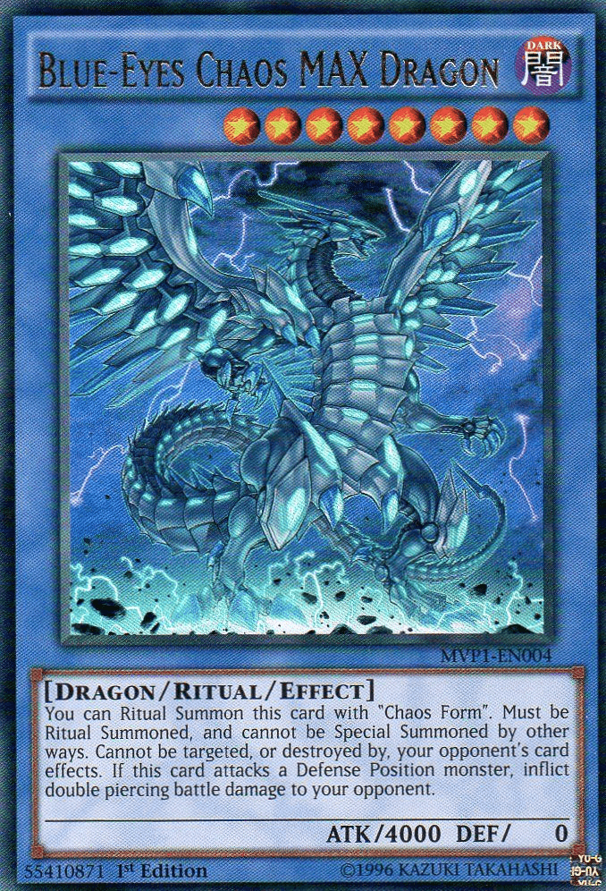 Blue-Eyes Chaos MAX Dragon [MVP1-EN004] Ultra Rare - Doe's Cards