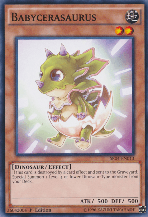 Babycerasaurus [SR04-EN013] Common - Doe's Cards